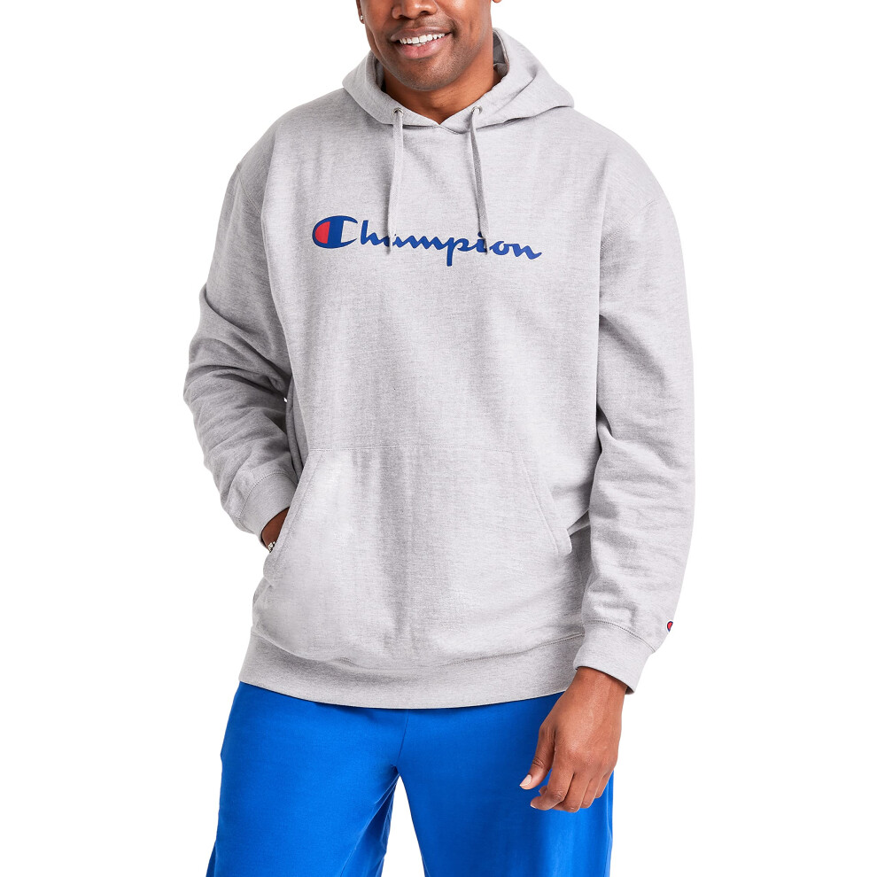 Champion Mens Hoodie  Powerblend  Fleece  Comfortable Sweatshirt for Men Reg or Big  Tall