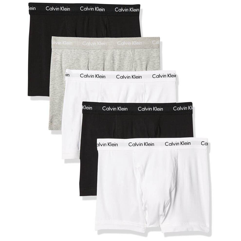 Calvin Klein Mens Cotton Stretch 5Pack Trunk