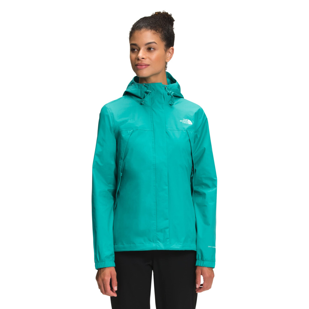 THE NORTH FACE Womens Waterproof Antora Jacket Standard and Plus Size  Porcelain Green  Small