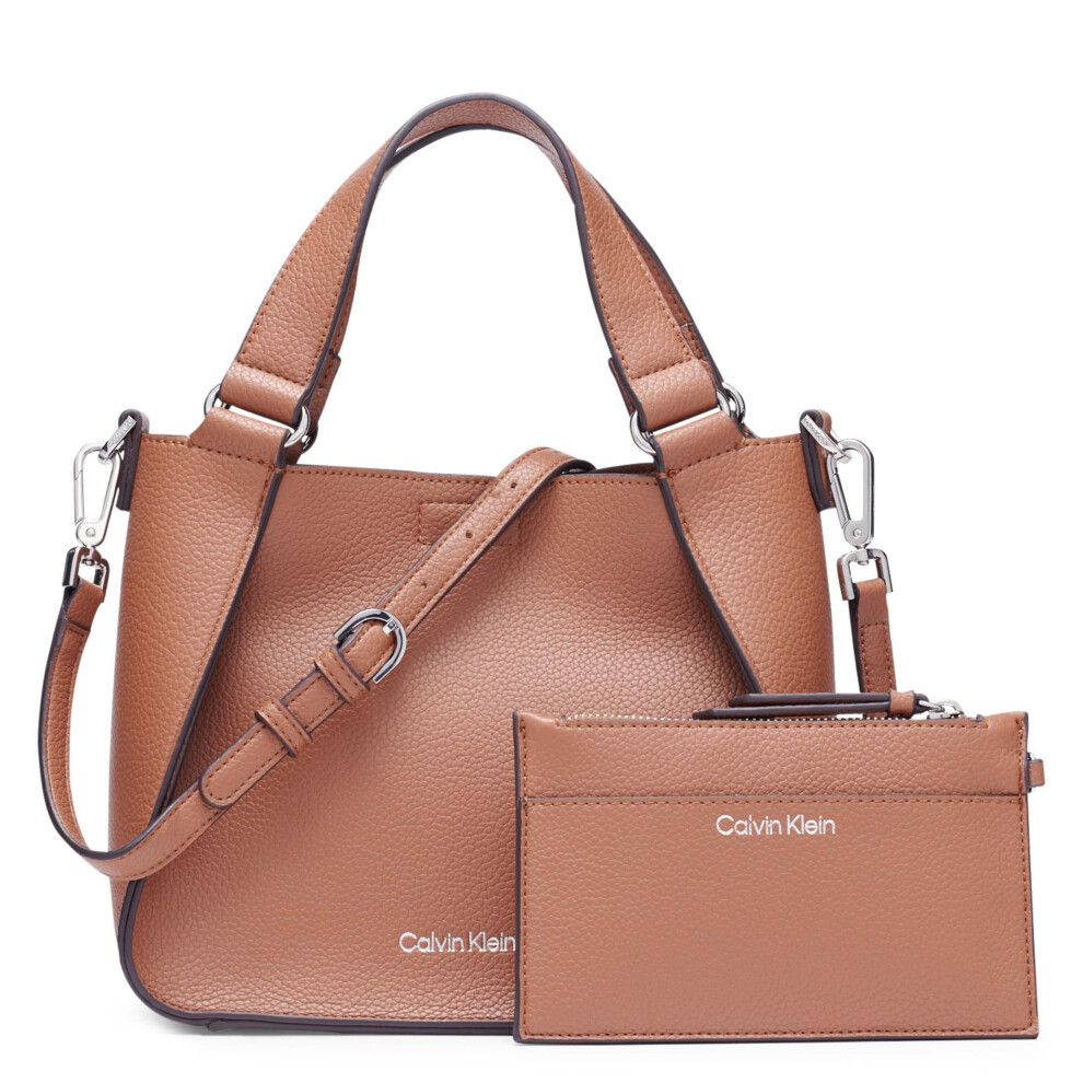 Calvin Klein Estelle Novelty Crossbody  Caramel