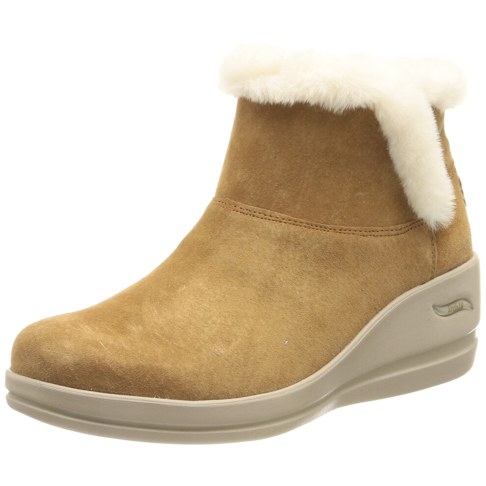 Skechers Womens Winter Fashion Boot  Chestnut  8