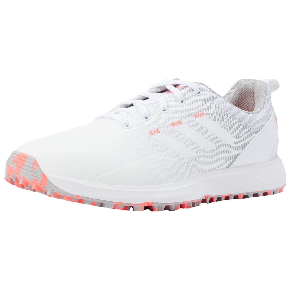 adidas womens S2g Spikeless Golf Shoe  Footwear WhiteFootwear WhiteGrey Two  8 US