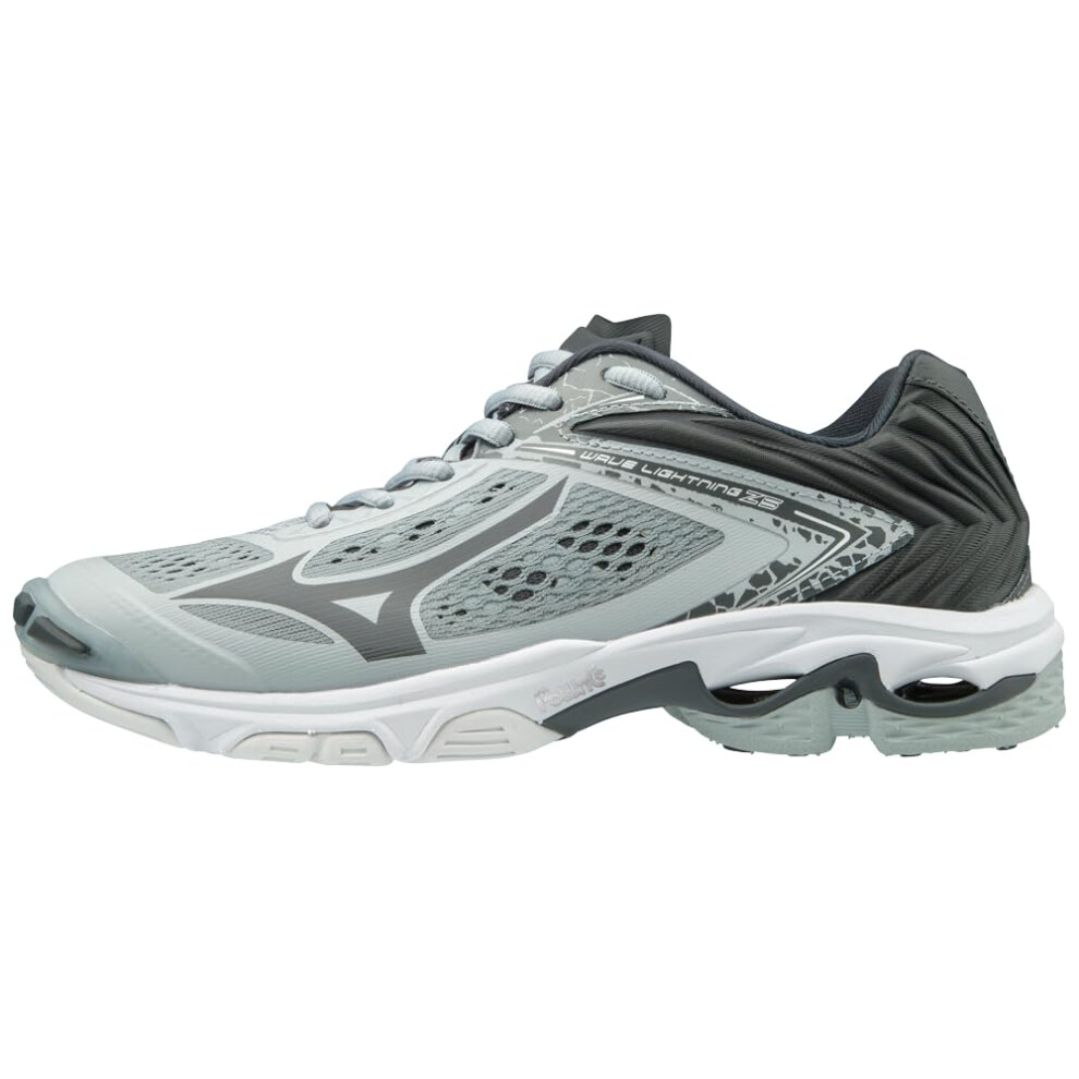 Mizuno Womens Wave Lightning Z5 Volleyball Shoe  grey  6 B US