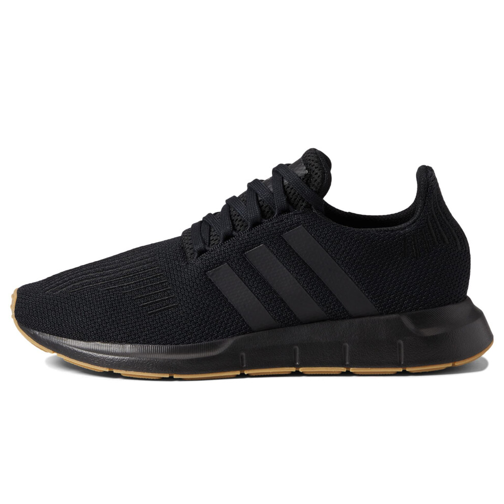 adidas Mens Swift Running Shoe  BlackBlackGum2018  8