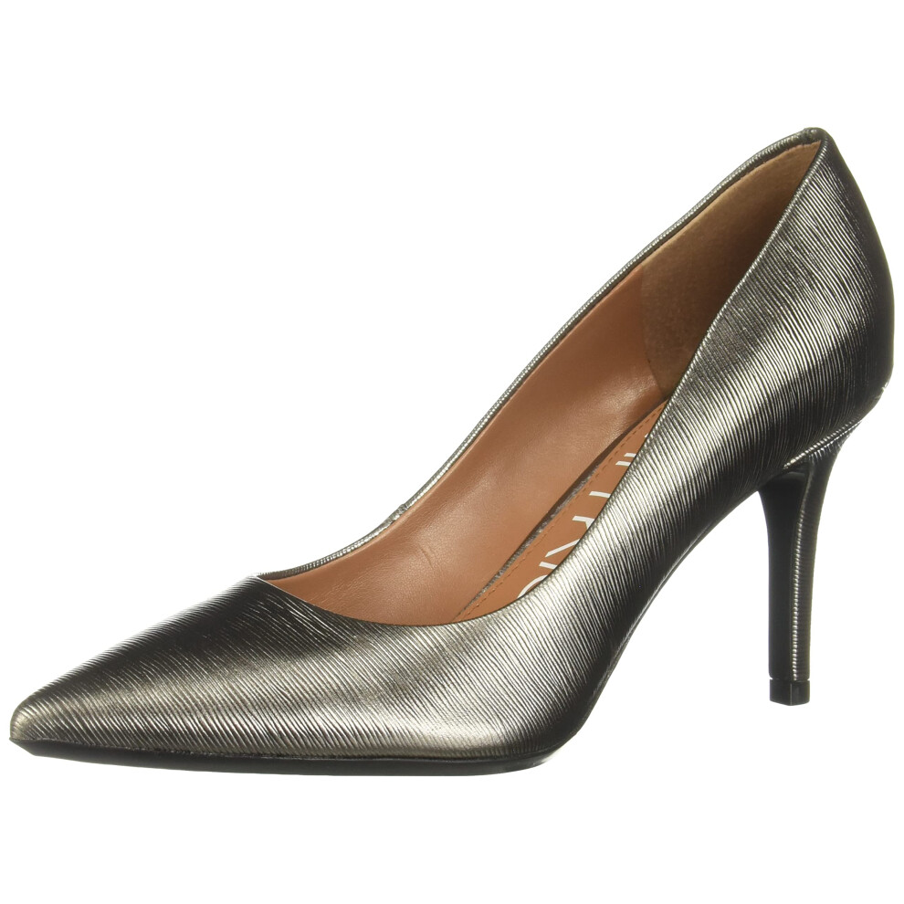 Calvin Klein Womens Gayle Pump  Anthracite  5