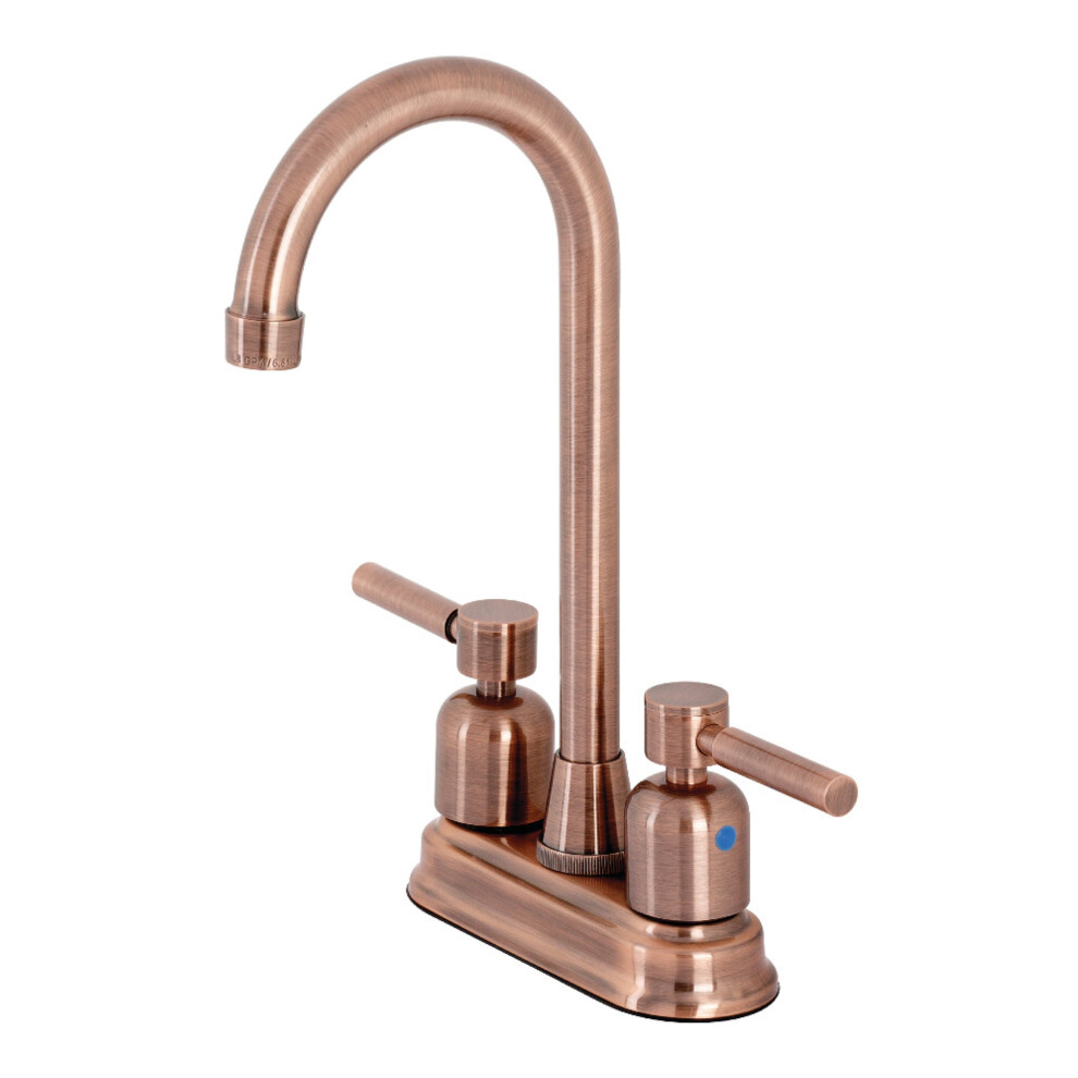Kingston Brass KB849DLAC Concord Bar Faucet  Antique Copper