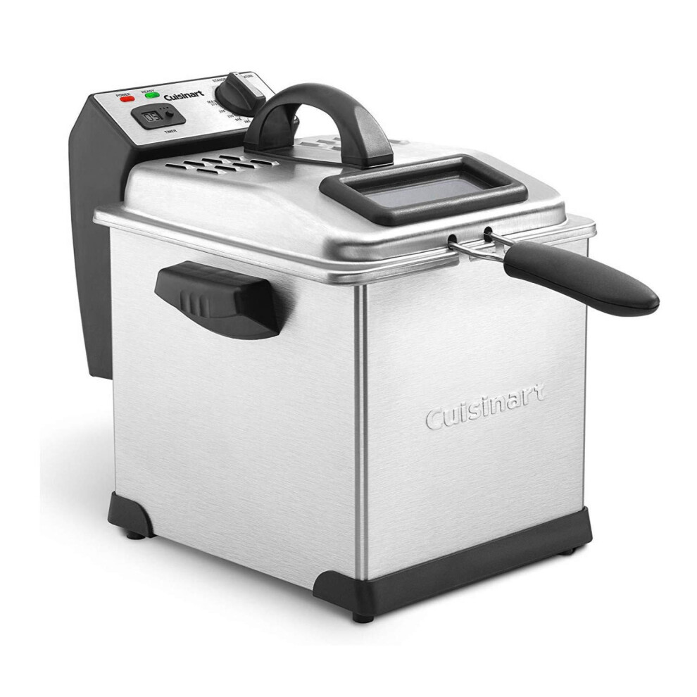 Cuisinart CDF170 34Quart Deep Fryer  Stainless Steel