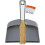 Ensemble Balai et Pelle Full Circle Clean Team, Blanc & Gris 1