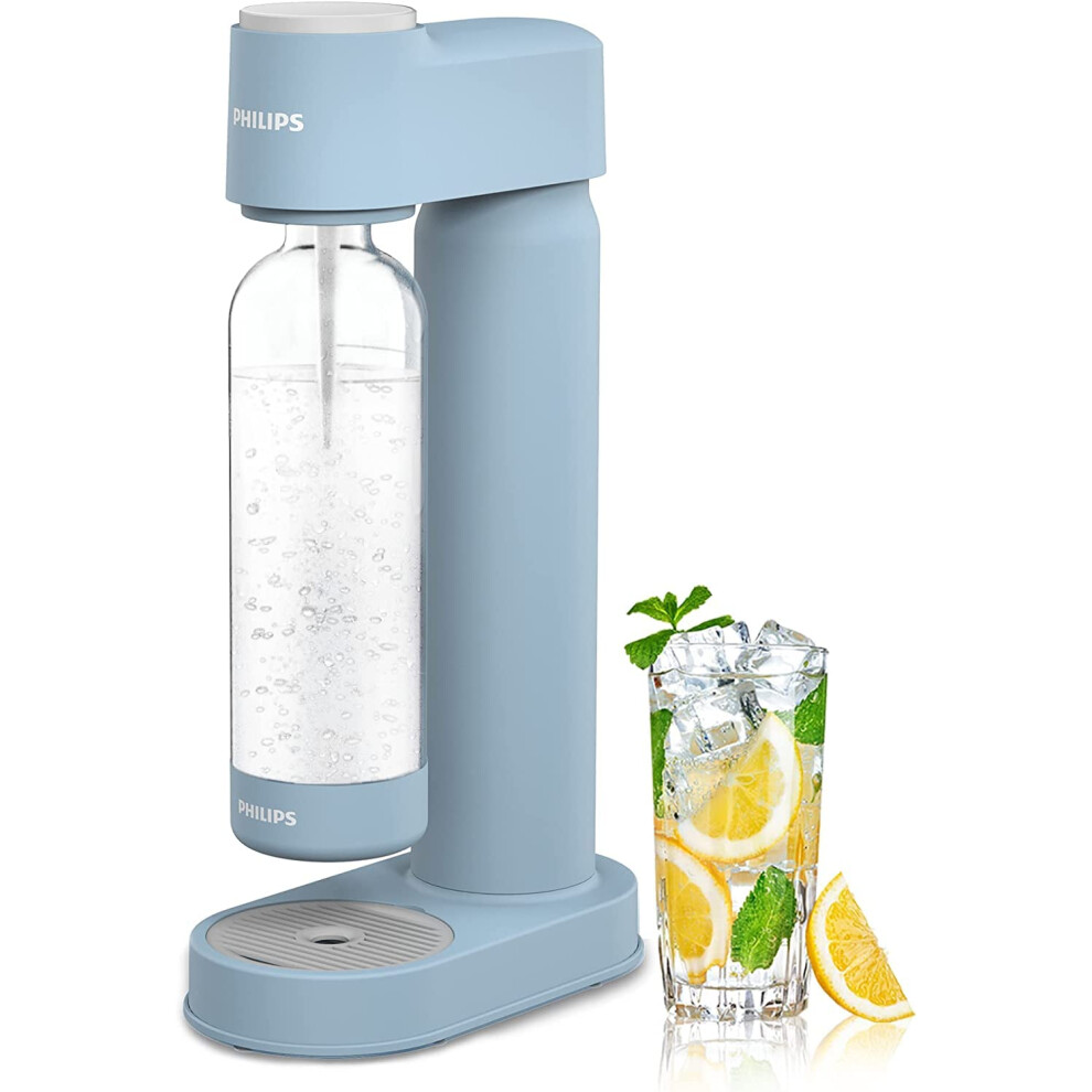 PHILIPS Sparkling Water Maker Soda Maker Soda Streaming Machine for Carbonating with 1L Carbonating Bottle  Seltzer Fizzy Water