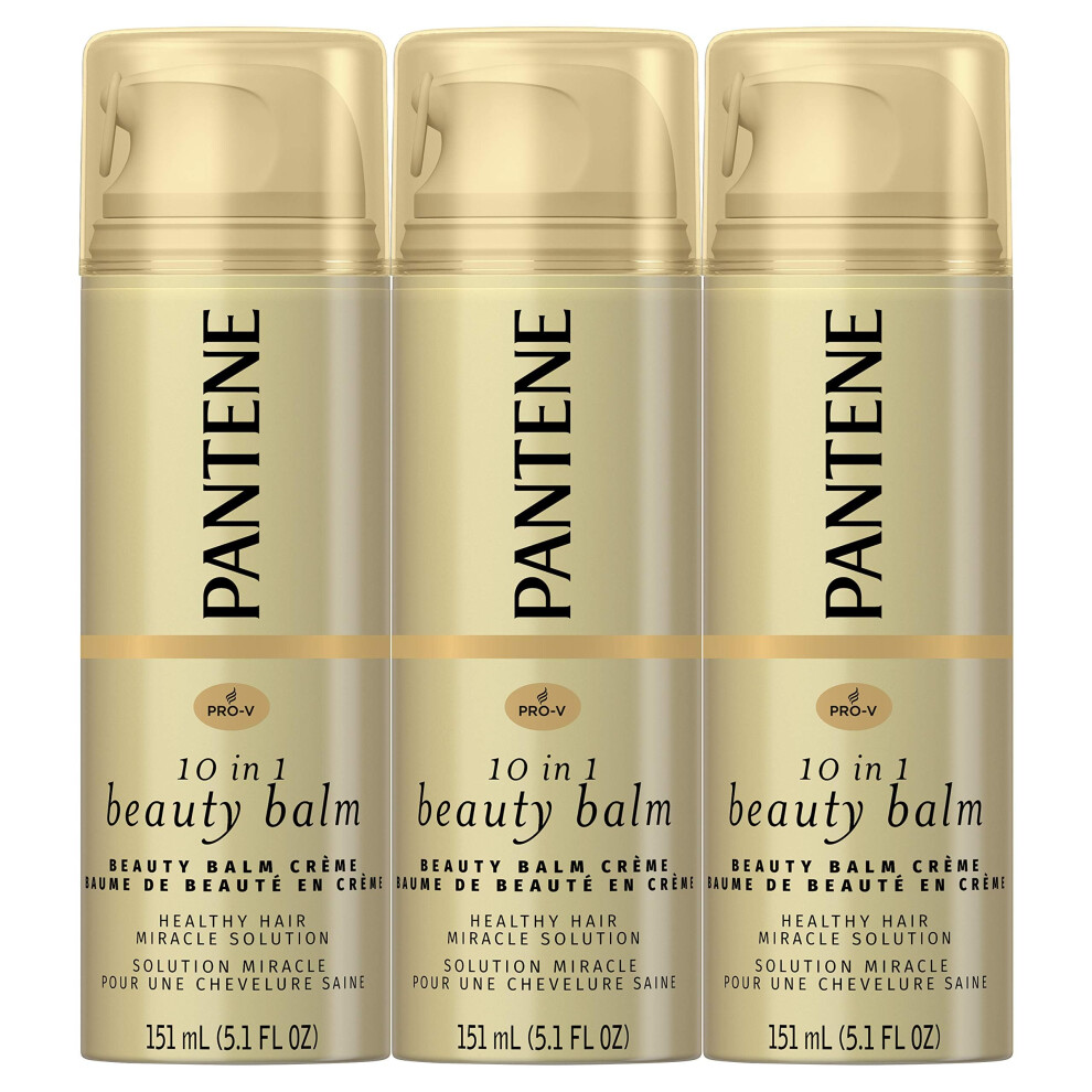 Pantene  Beauty Balm  Softness  Strength and Shines  ProV   51 Fl Oz Pack of 3