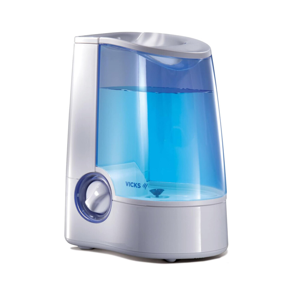 Vicks Warm Mist Humidifier Small to Large Room for Baby  Kids and Adults  1 Gallon Tank