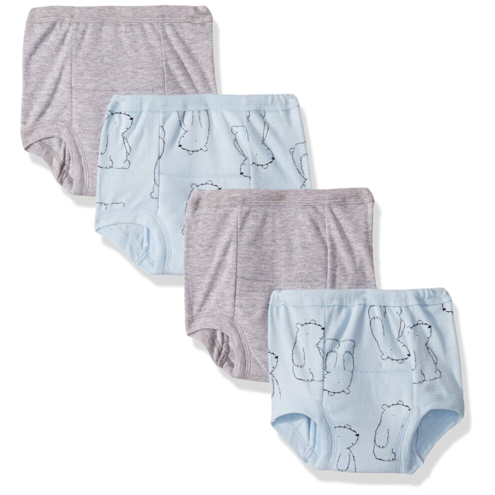 Gerber Baby Boys Infant Toddler 4 Pack Potty Training Pants Underwear Hello Bear 2T