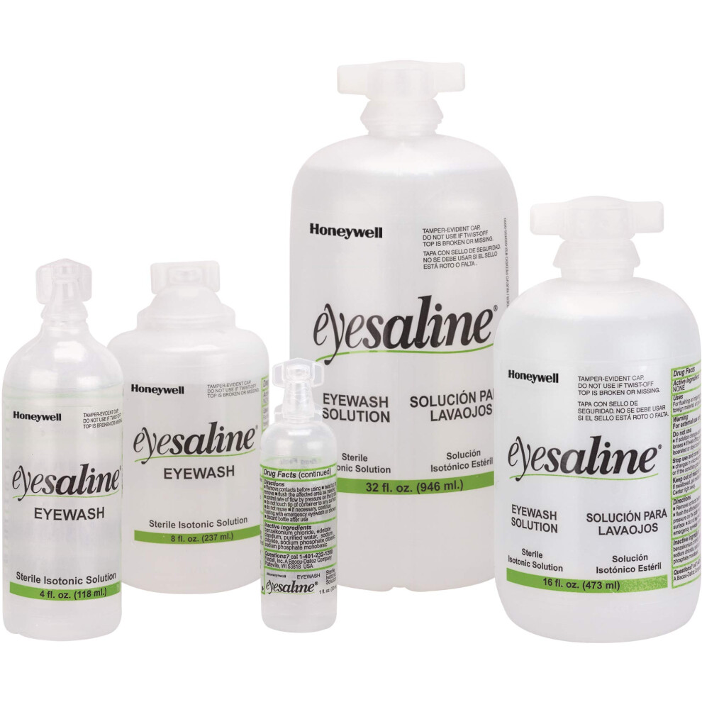 Saline Personal Eyewash Bottles  40 oz