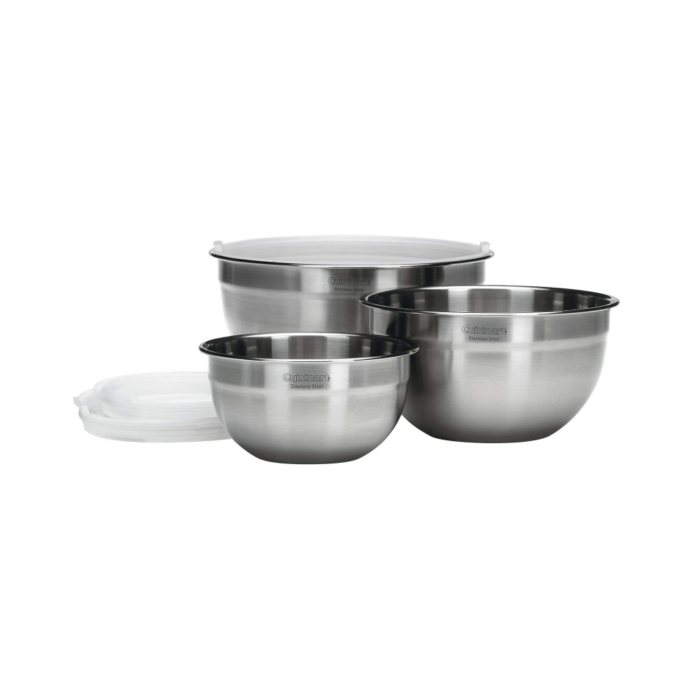 Cuisinart Chefs Classic Mixing Bowls  5 quart  Stainless Steel