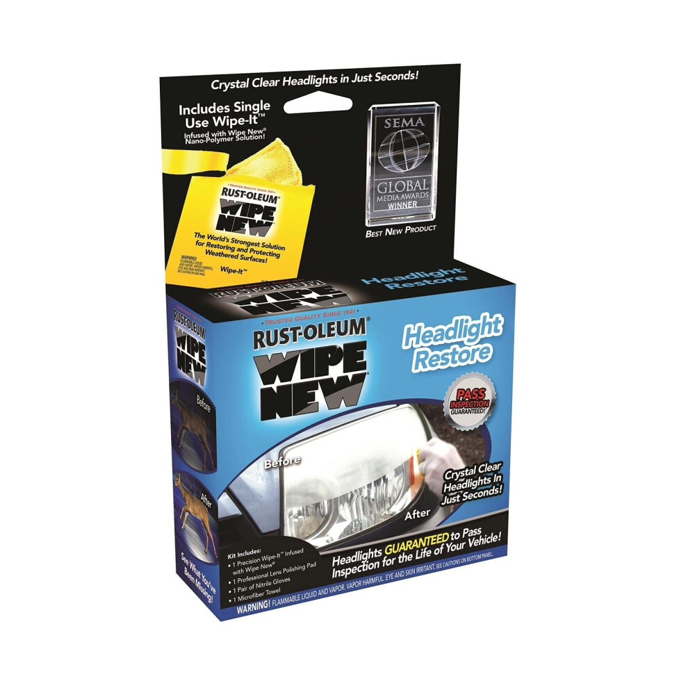 RustOleum Headlight Restore Kit