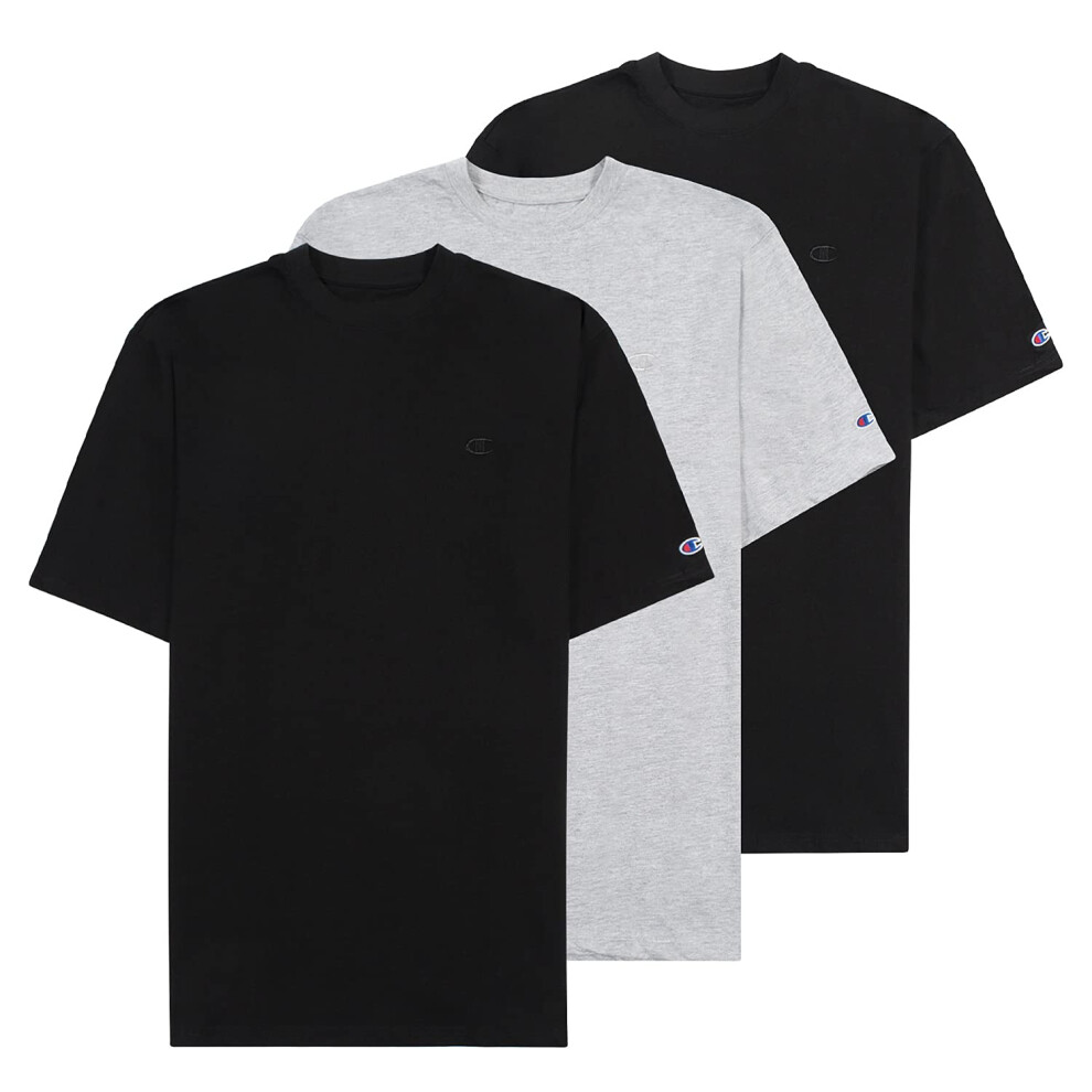 Champion Big and Tall Shirts for Men  3 Pk 100 Cotton Men Big and Tall TShirt