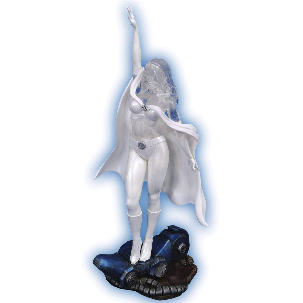 DIAMOND SELECT TOYS Marvel Gallery Emma Frost Diamond PVC Figure  Multicolor  12 inches