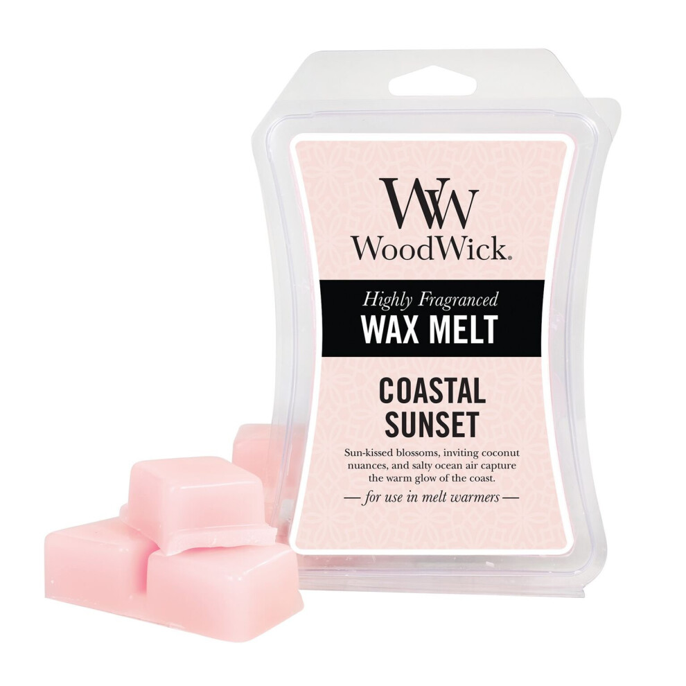 Coastal Sunset WoodWick Hourglass 3 oz Wax Melt