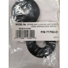 Cojín de cuero sintético Plantronics PL-71782-01 para auriculares SupraPlus