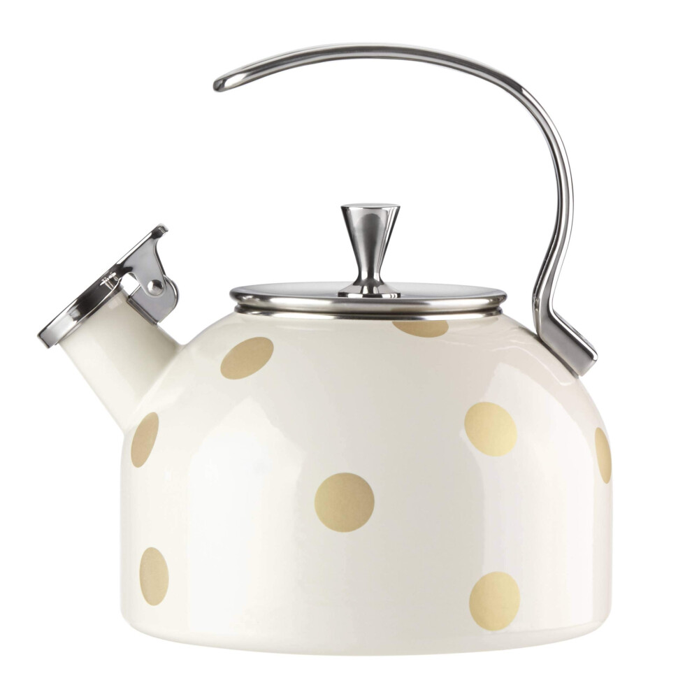 Kate Spade New York 875284 Deco Kettle  365 LB  Gold Dot