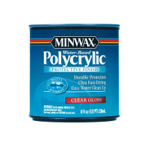 Minwax Gloss Clear Polycrylic 05 pt