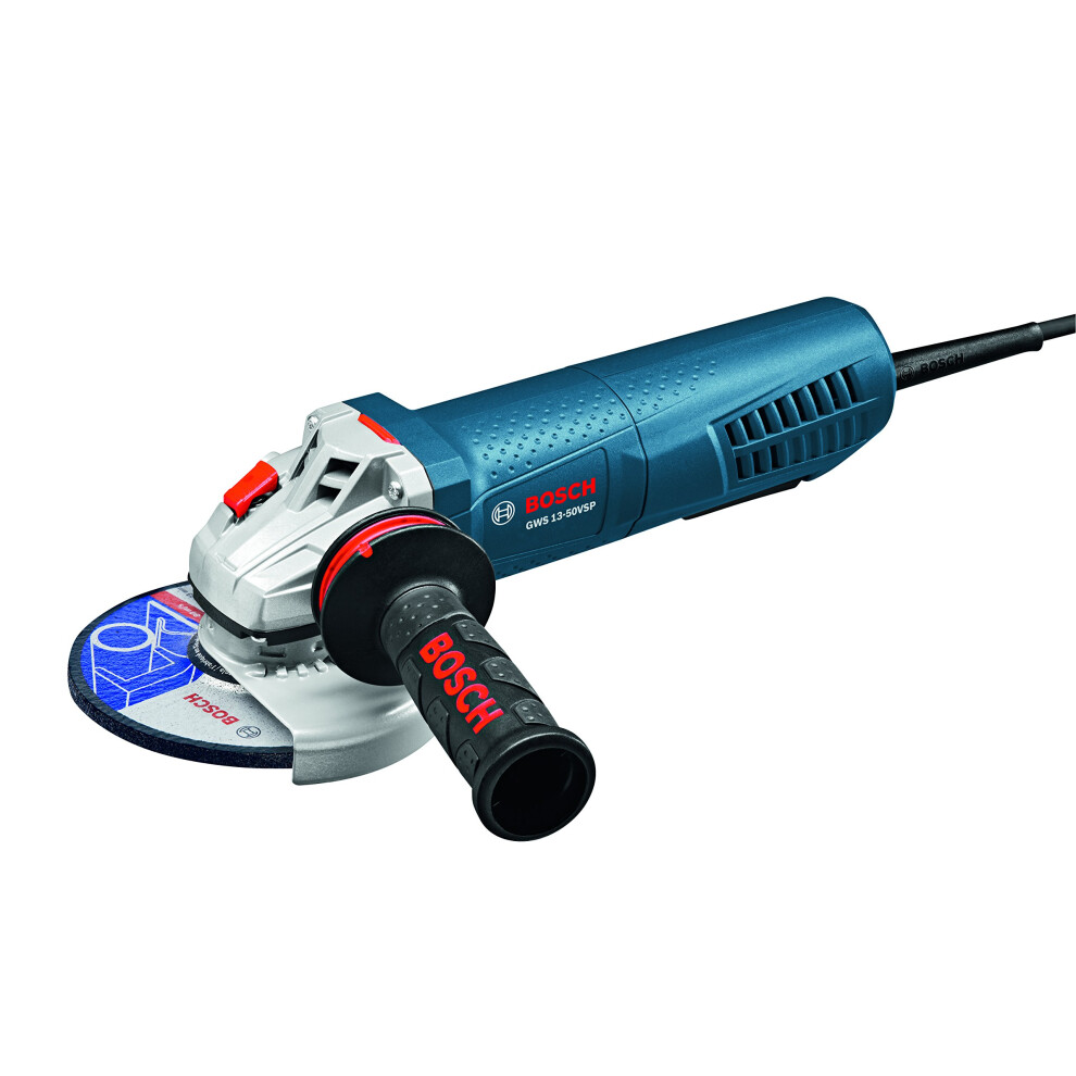 BOSCH GWS1350VSP 5 Inch 13 Amp Angle Grinder Variable Speed with Paddle Switch