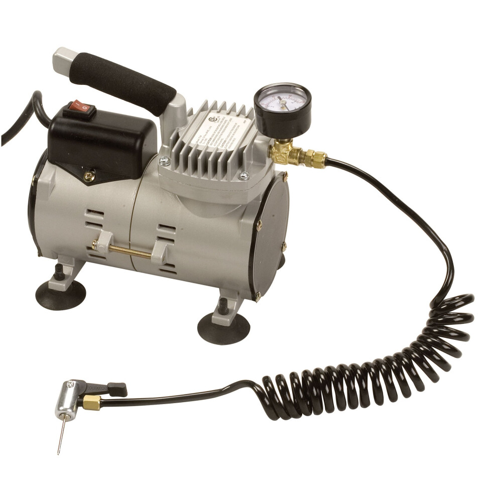 Champion Sports UltraQuiet Air Compressor Inflator Black  110 VOLT  18 HORSEPOWER