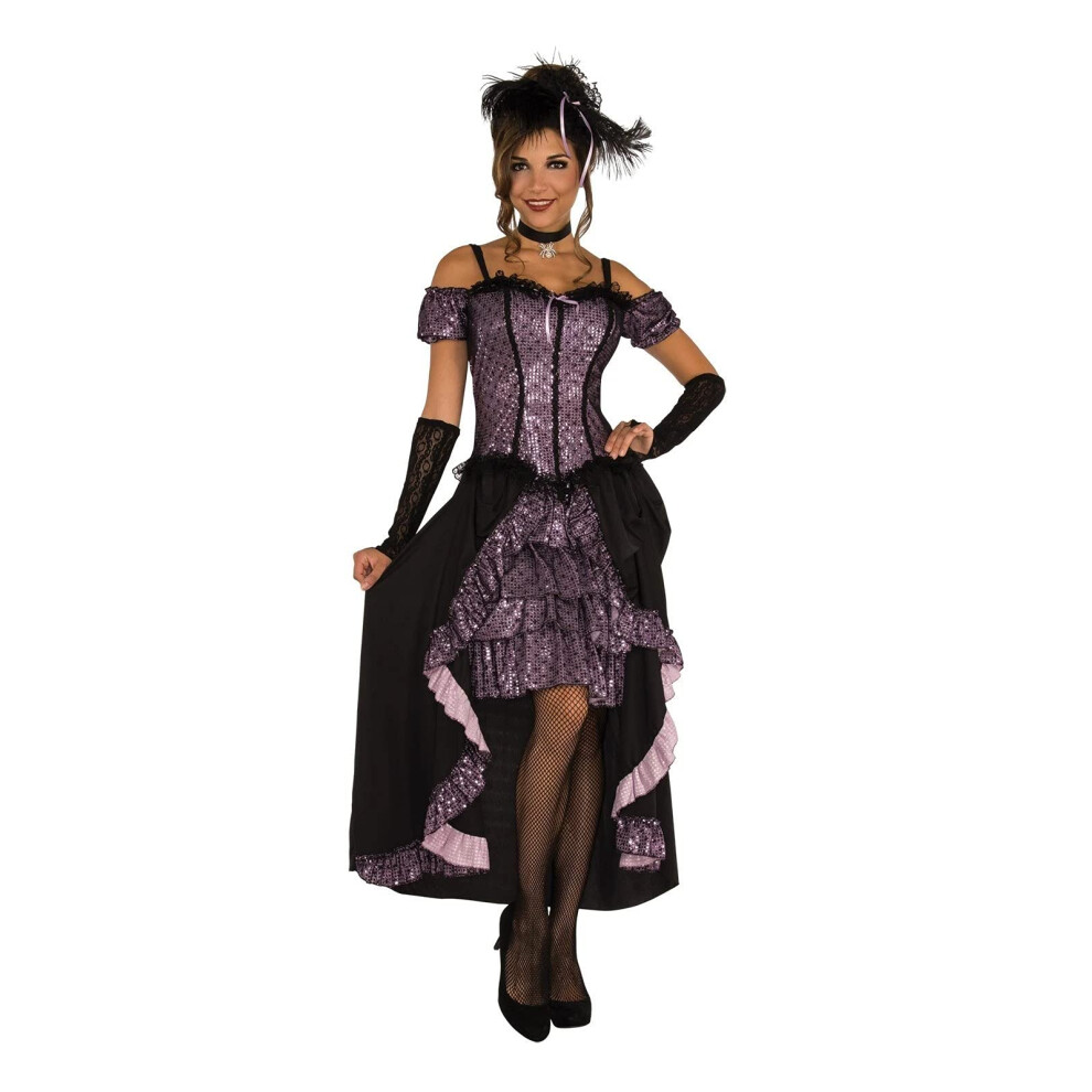 Rubies Womens Dance Hall Mistress Adult Sized Costumes  As Shown  Standard US