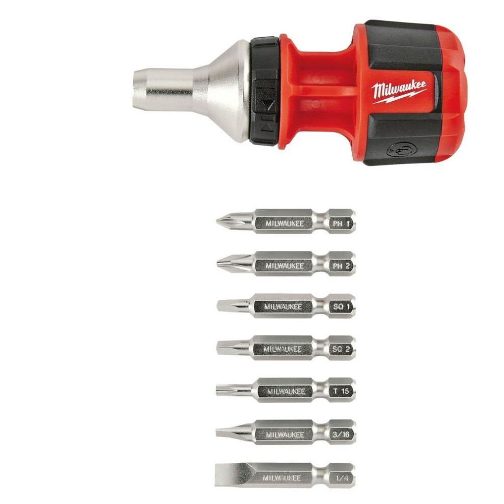 Milwaukee 48222320 Compact Ratcheting Multi Bit Driver