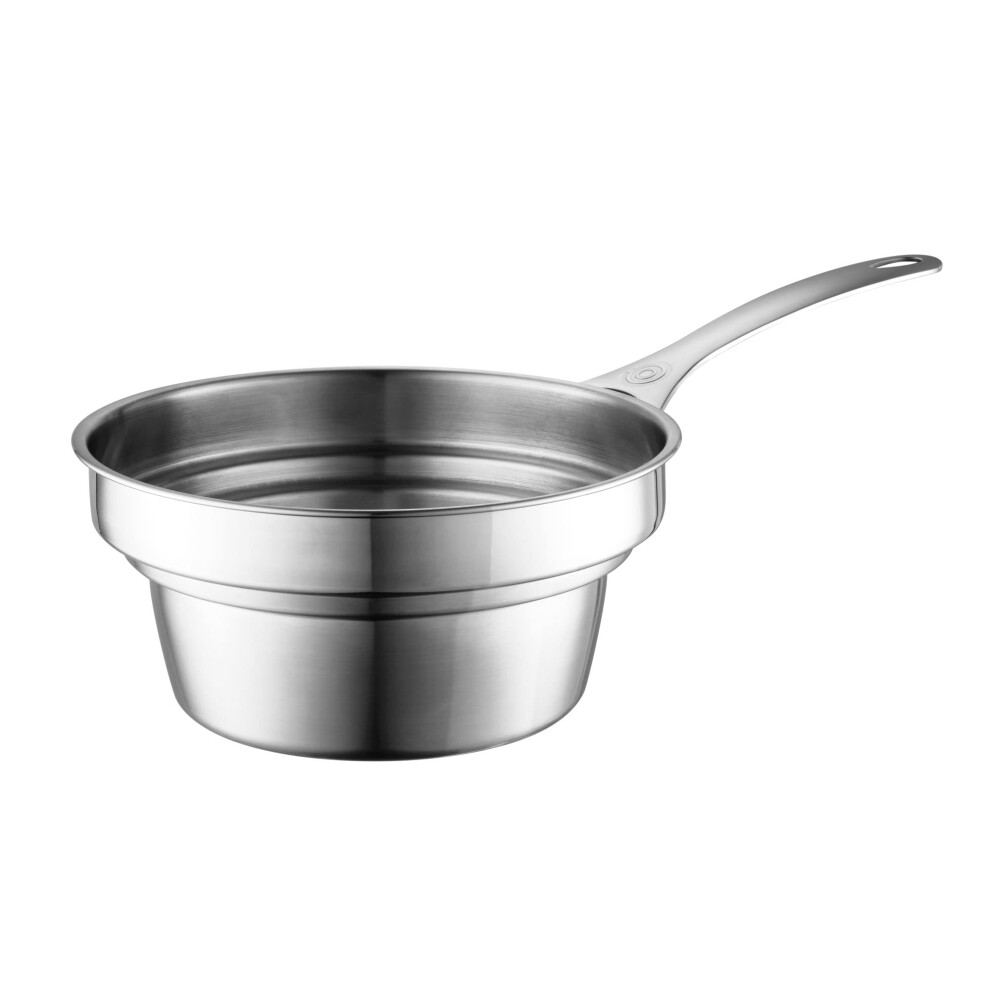 Le Creuset Stainless Steel 22 Quart Double Boiler Insert  Fits 2  3 Quart Saucepans