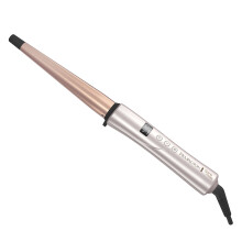 Remington Shine Therapy Argan Oil Keratin Infused 1 Inch Tapered Curling Wand for Natural Curls Includes Heat Glove