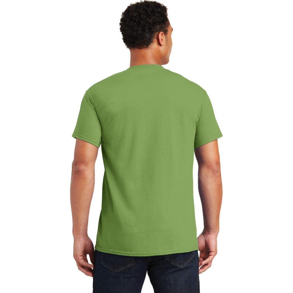 Gildan Mens Ultra Cotton Crewneck TShirt  Kiwi  XXLarge