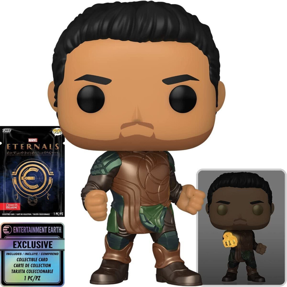 Funko Pop Marvel Eternals 730 Gilgamesh Vinyl Figure with Collectible Card Entertainment Earth Exclusive