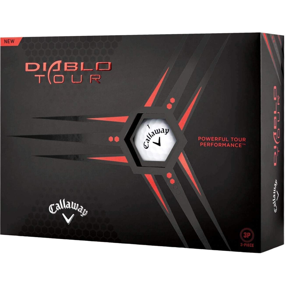 Callaway Diablo Tour Golf Balls 12 Pack