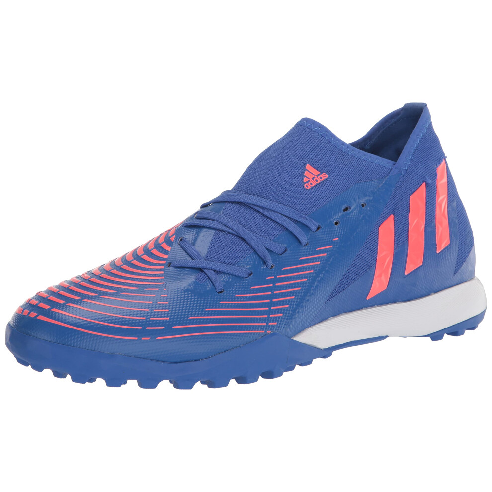 adidas Unisex Predator Edge3 Turf Soccer Shoe  HiRes BlueTurboHiRes Blue  10 US Men