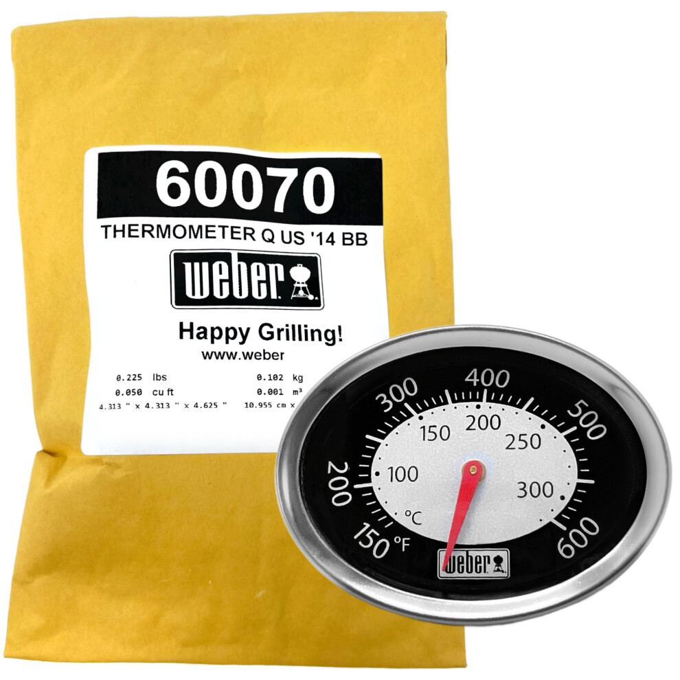 Genuine Weber 60070 Oval Q Thermometer