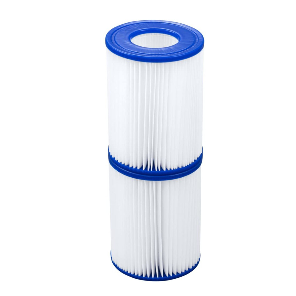 Bestway UK FOB Account 2Pk Bestway Lay Z SpaSwimming Pool Filter Cartridges