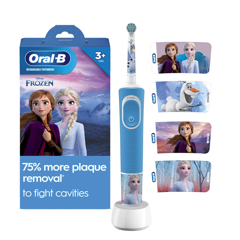 OralB Kids Electric Toothbrush Featuring Disneys Frozen for Kids 3