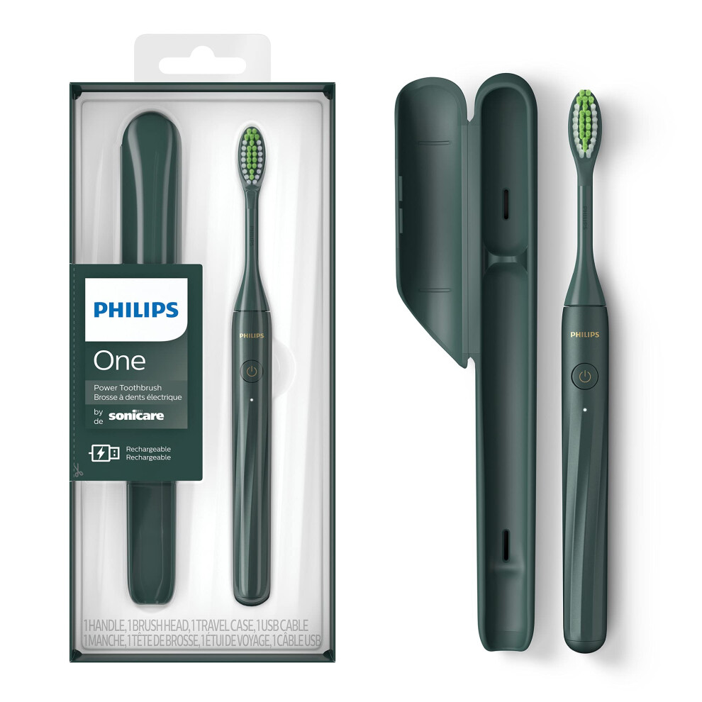 Philips Sonicare One by Sonicare Rechargeable Toothbrush  Sage  HY120028