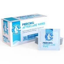 Dr. Piercing Wipes - Salzwischendurch für Piercings (50 Stück)