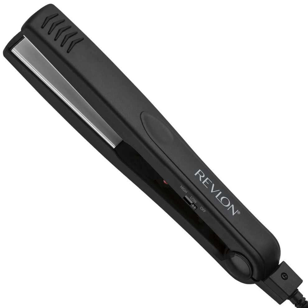 Revlon Smooth and Straight Ceramic Flat Iron  Fast Results  Smooth Styles 1 in