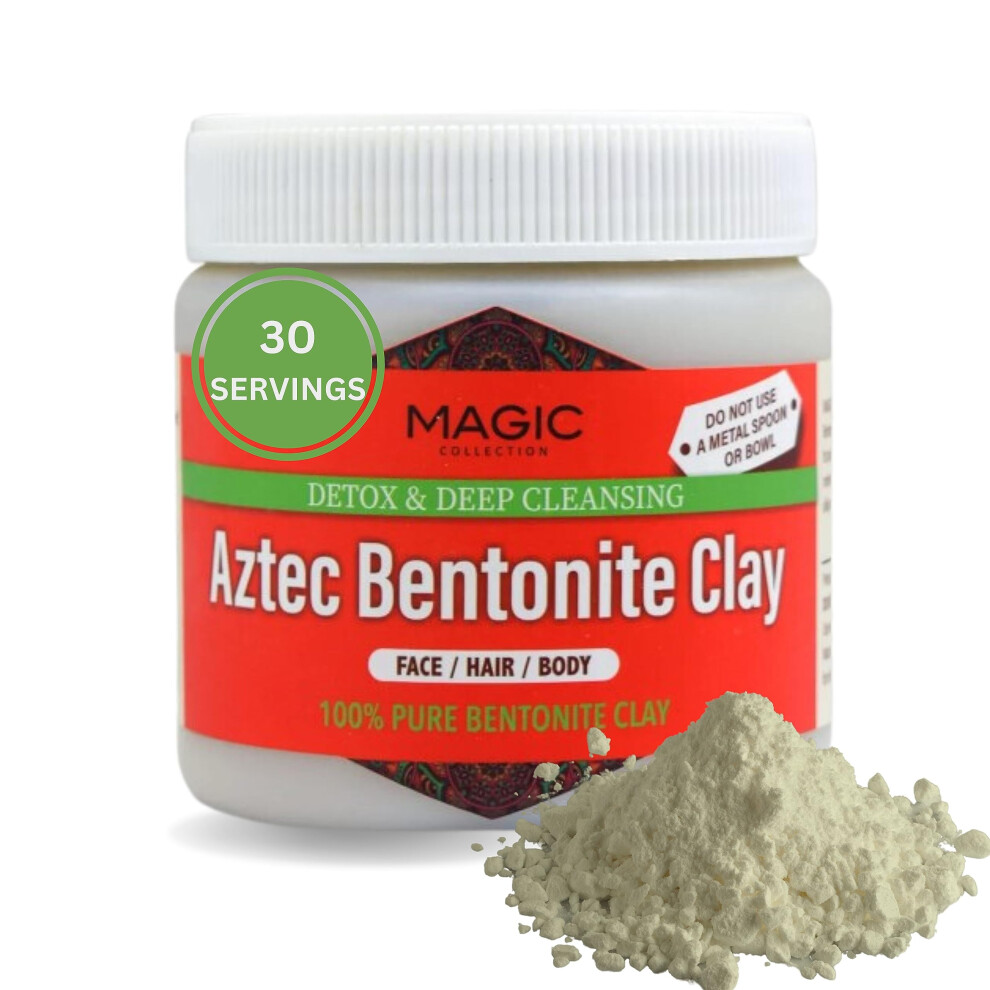 Aztec Bentonite Clay  Detox  Deep Cleansing