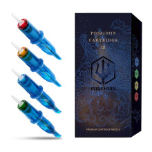 POSEIDON V3 Tattoo Cartridge Naalden 30Pcs met Membrane Veiligheidscartridges