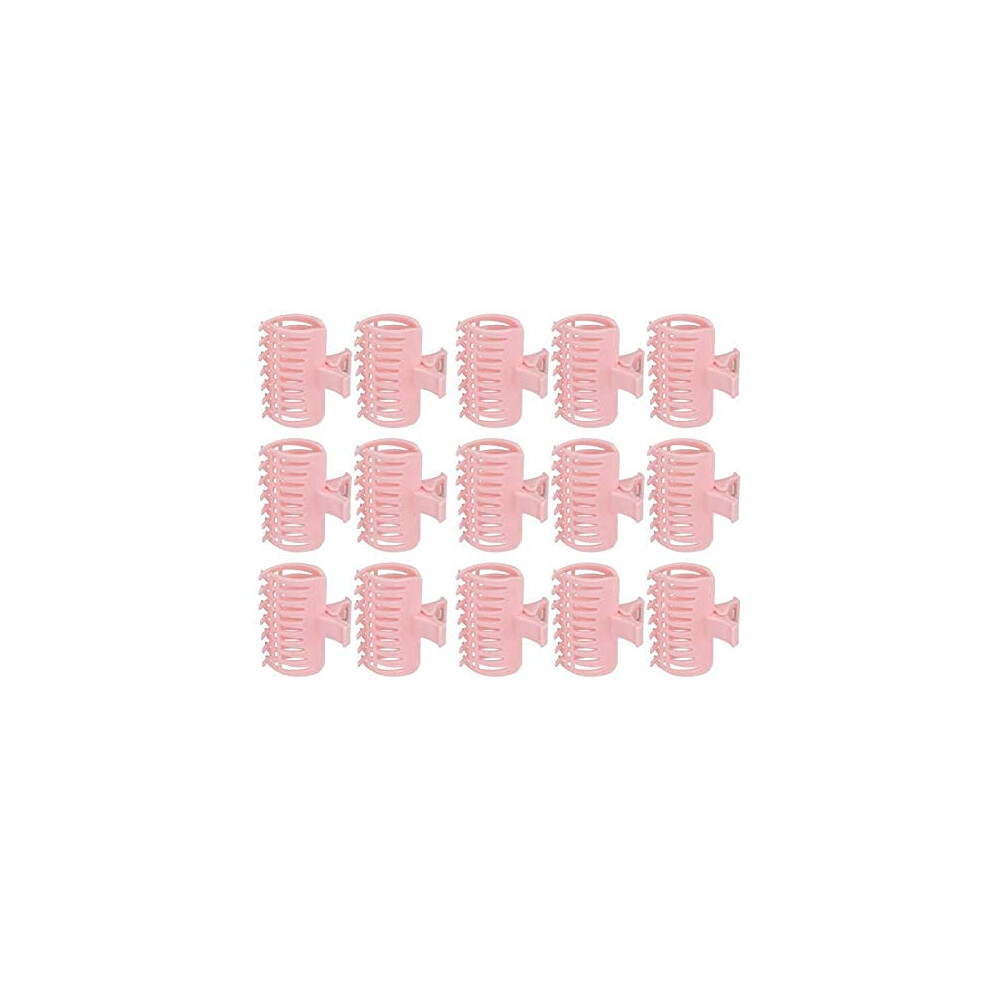 Zetiling 15Pcs Hot Roller Clips Curler Clips Hair Roller Clips Electric Heated Rollers Clips Hair Curler Claw Clips Replacement Roller