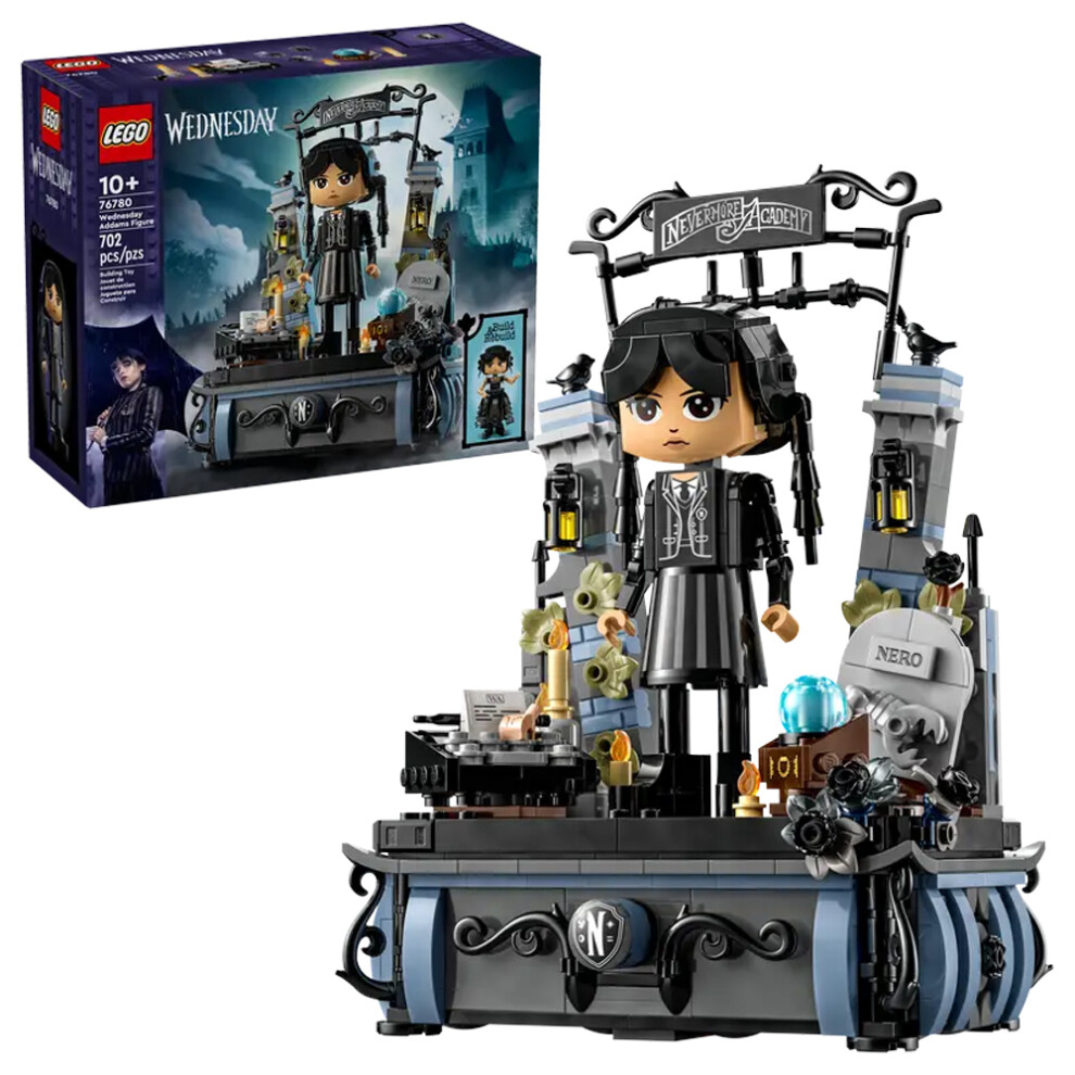 LEGO Wednesday 76780 Wednesday Addams Figure Age 10+ 702pcs