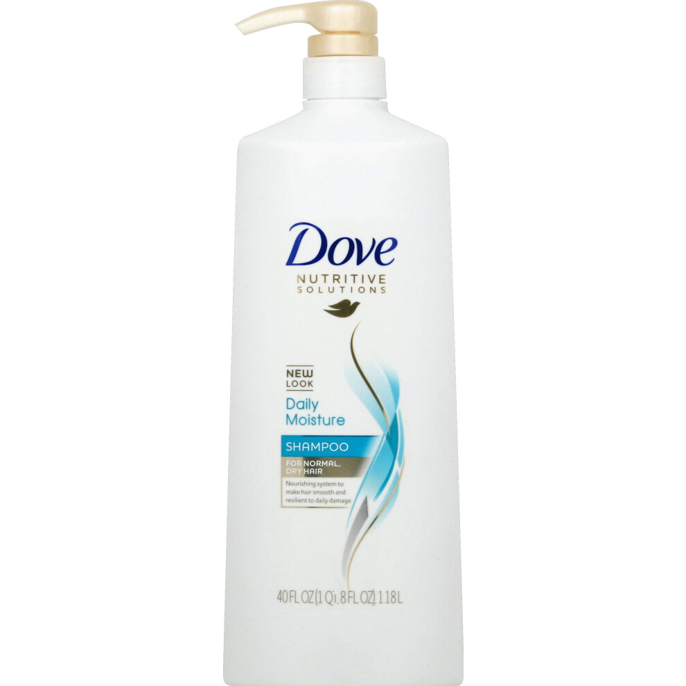 Dove Damage Therapy Daily Moisture Shampoo  40 Fl Oz