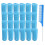 24PCS Plastic Haarrollers Set 2.0cm/0.8in Heatless Rollers Zelfklevende Rollers Haarstyling Tools 1