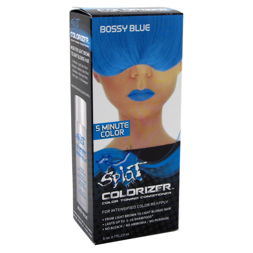 Splat Colorizer Color Toning Conditioner  Bossy Blue 6 oz