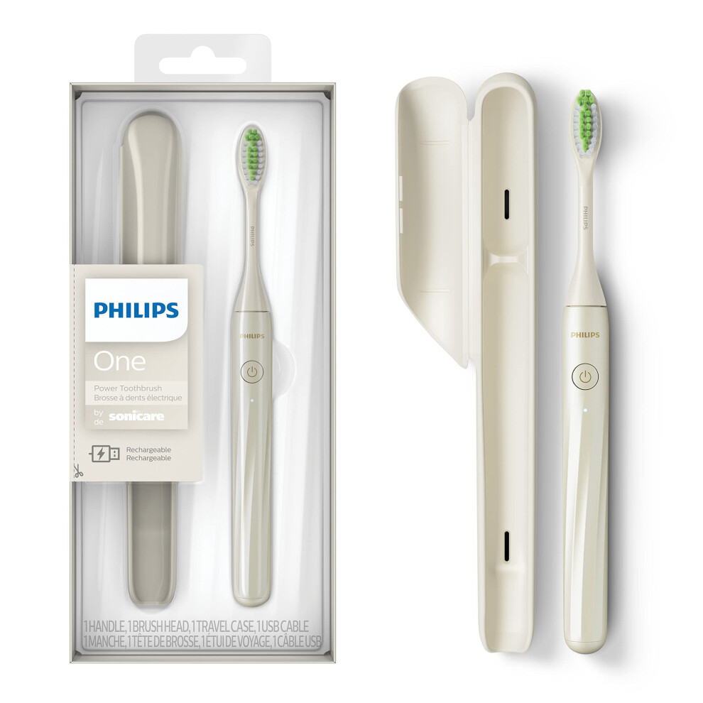 Philips Sonicare One by Sonicare Rechargeable Toothbrush  Snow  HY120027