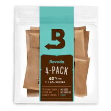 Boveda 62 TwoWay Humidity Control Packs For Storing 1 lb Size 67 4 Pack Moisture Absorbers for Storage Containers Humi
